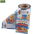 BOPP/PET/MYLAR/PE LAMININATION SCHILT IN ROLL WITH CENDAUS LOGO und DESIGN DRUCKSILM für Food -Verpackungsfilm